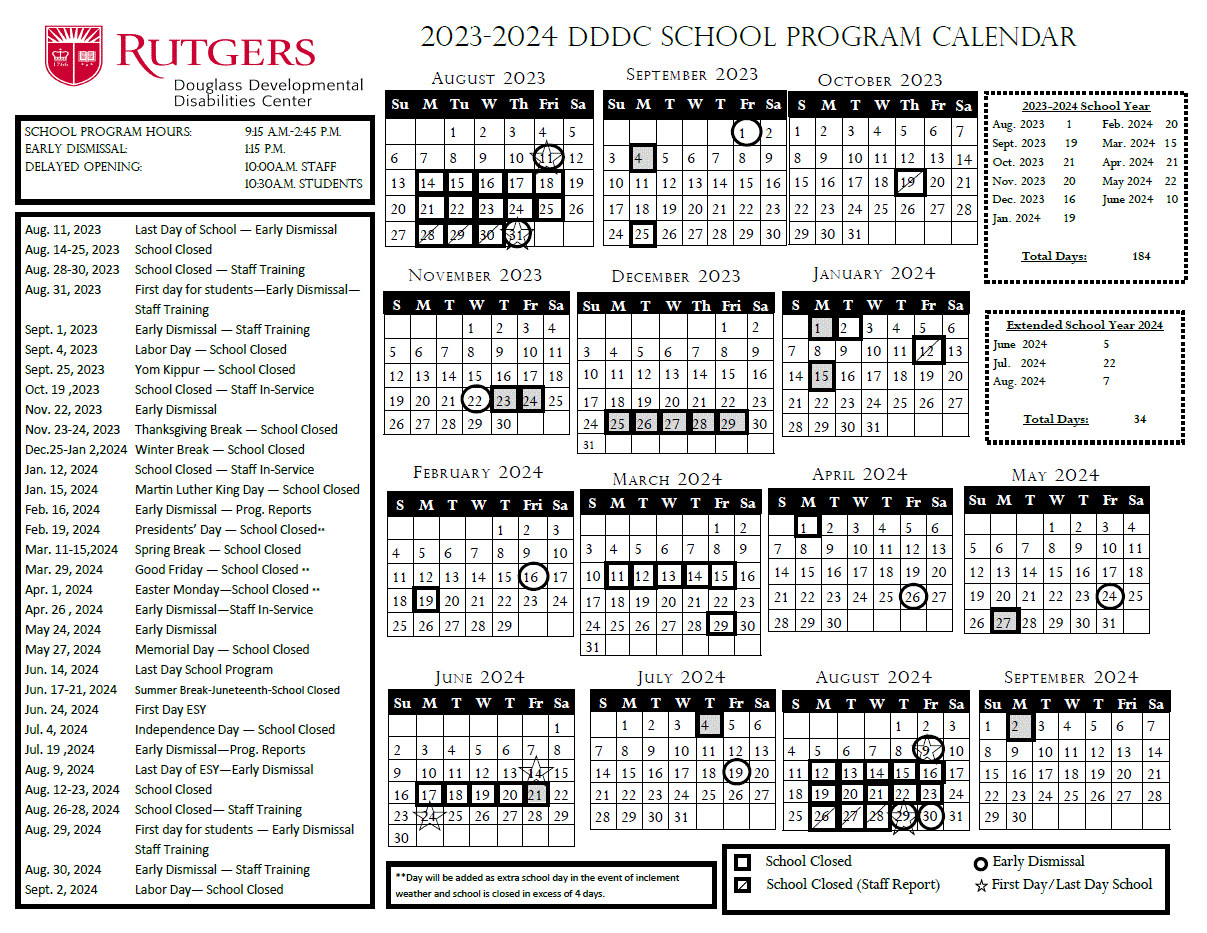 Rutgers University Academic Calendar 2024 Jessa Luciana